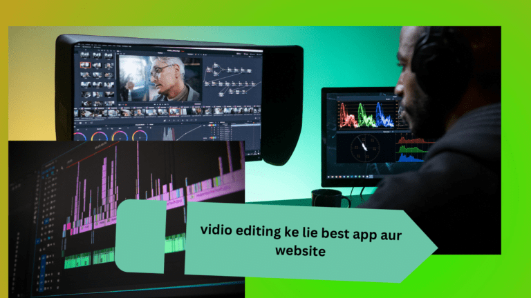 vidio editing ke lie best app aur website